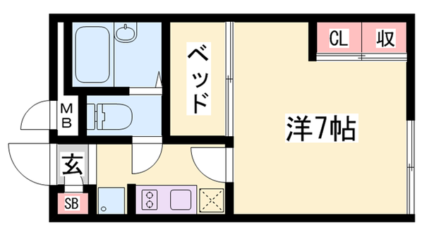 別府駅 徒歩12分 1階の物件間取画像